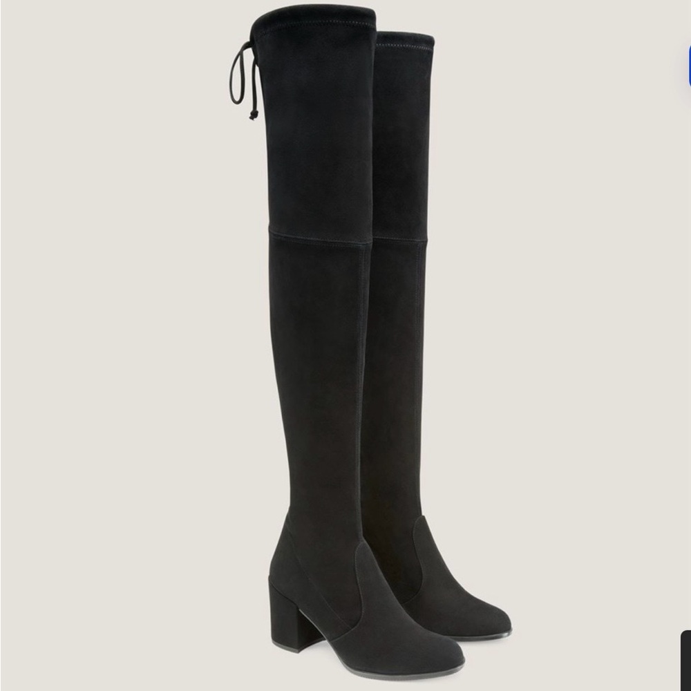 Stuart Weitzman Black Over-the-Knee Boots Size 39.5